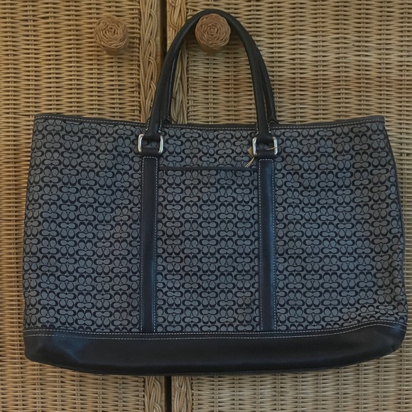Coach Handbags - Coach Signature Work Bag Large Tote